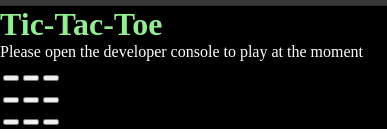 Nine Empty Buttons